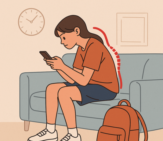 “성장기, 운동 부족이 척추측만증 위험 높인다”